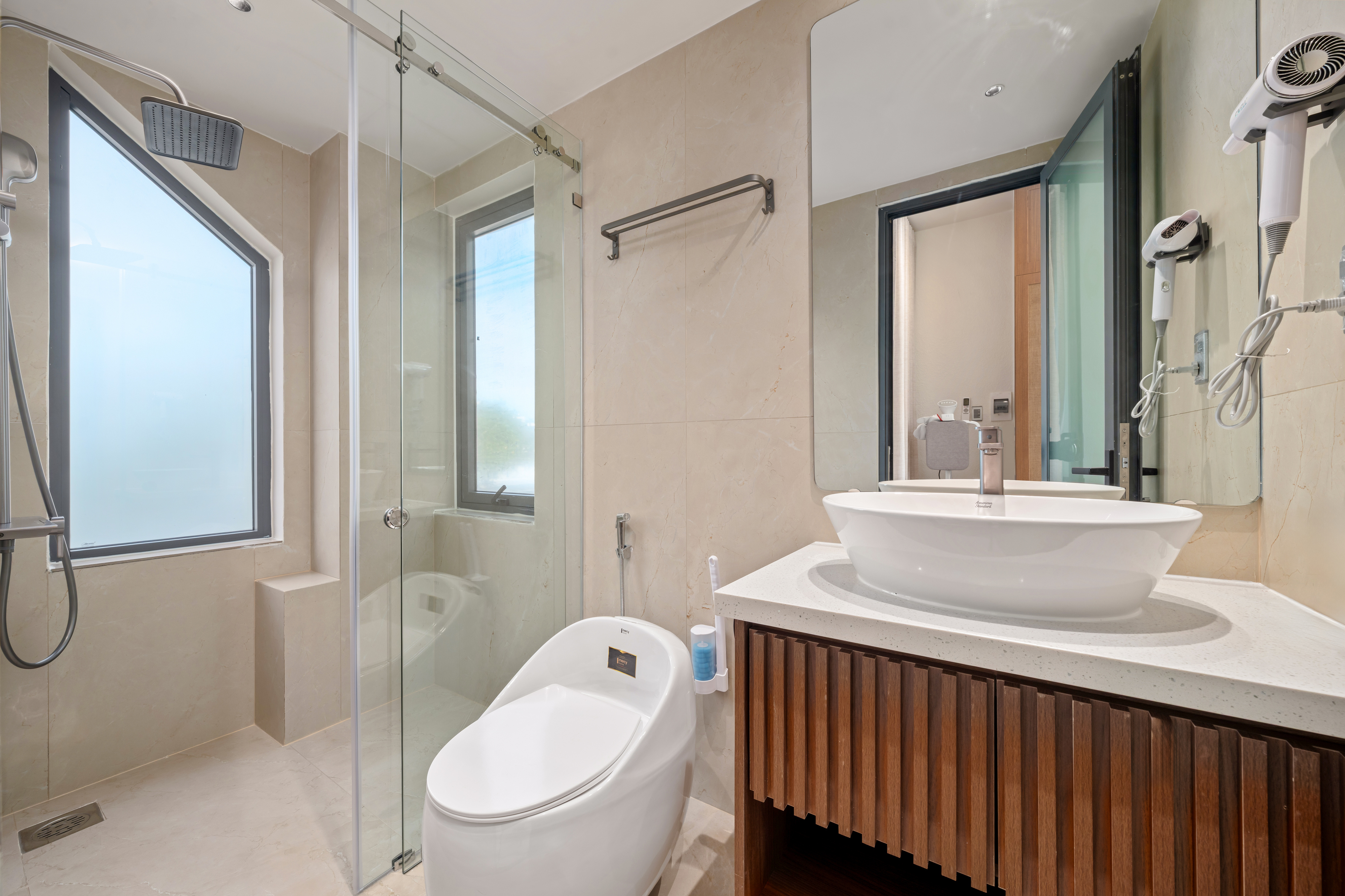 The Layer bathroom