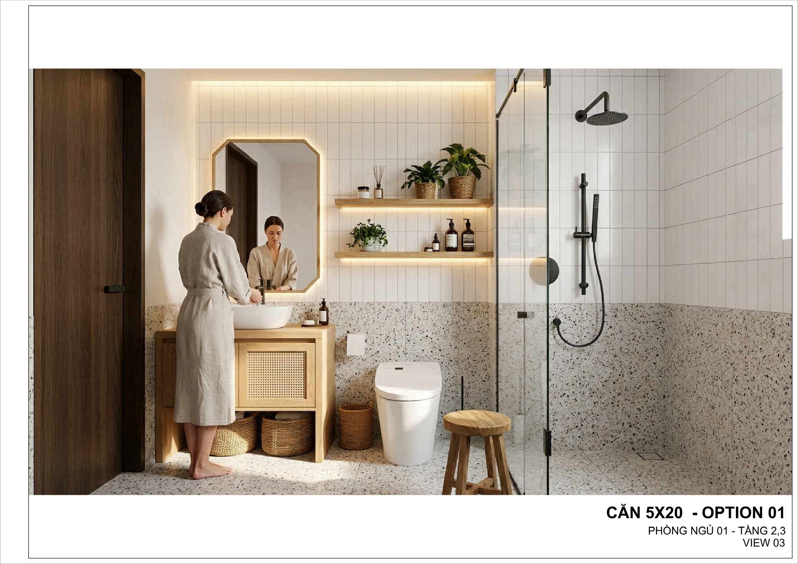 Modern bathroom at Luxury English House