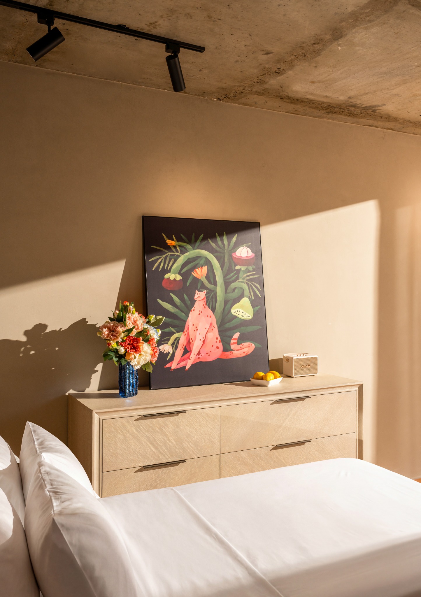 Sunlight in the Orchids Villas bedroom